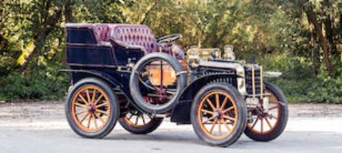 1903 DARRACQ MODEL H 12HP TWIN-CYLINDER REAR For Sale by Auction