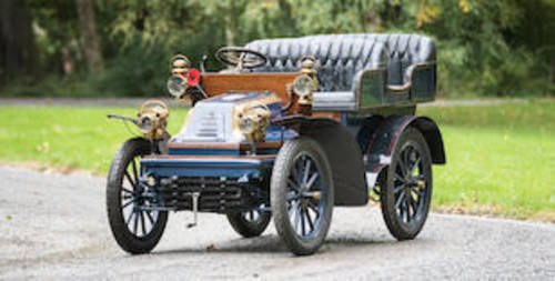 C.1902 ADER TWIN-CYLINDER V-TWIN FOUR-SEATER For Sale by Auction