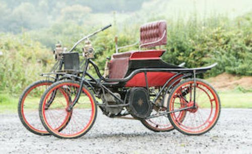 1898 DALEY QUADRICYCLE For Sale by Auction