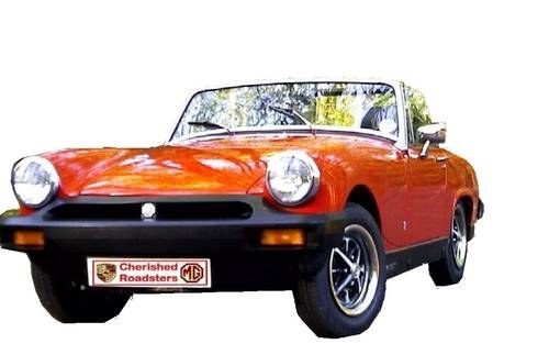 Give Mum a Red MG Midget for Mothers Day: Gift Vouchers For Sale