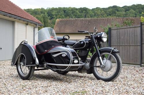 1954 BMW R25/3 & side-car Steib For Sale by Auction
