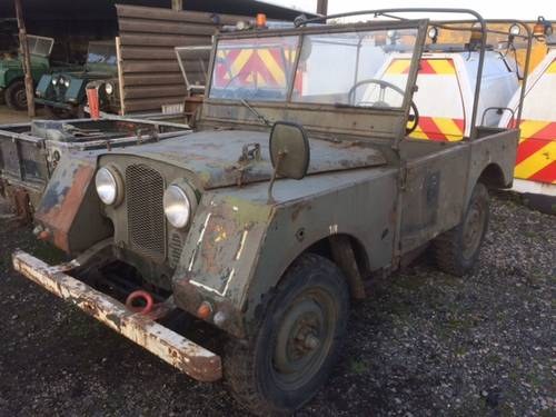 1954 Left Hand Drive Minerva Jeep, based on Land Rover 80 SOLD