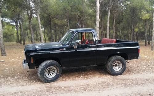 1977 FANTASTIC GMC JIMMY 4X4  IN OUR WEB For Sale by Auction