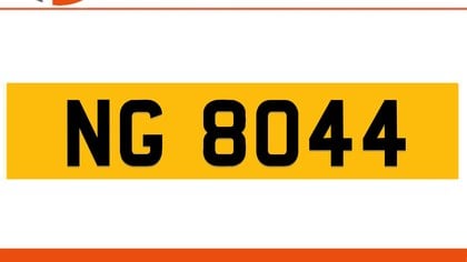NG 8044 Private Number Plate On DVLA Retention Ready To Go