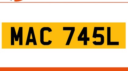 MAC 745L Private Number Plate On DVLA Retention Ready To Go