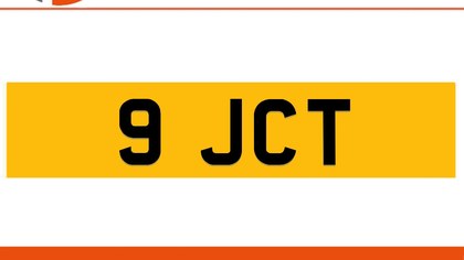 9 JCT Private Number Plate On DVLA Retention Ready To Go