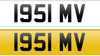 Registration Number ‘1951 MV’