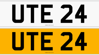 UTE 24 PERSONAL REGISTRATION FOR YOUR UTILITY VEHICLE