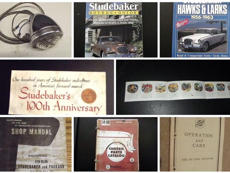 STUDEBAKER & PACKARD HUGE COLLECTION PARTS ETC