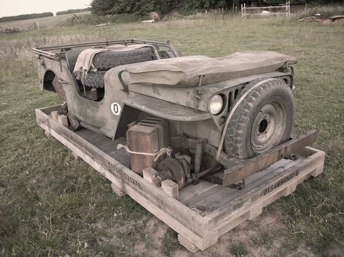 1944 willys jeep  crate, In vendita