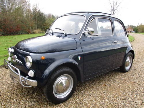 FIAT 500 LUSSO, 1972. SOLD
