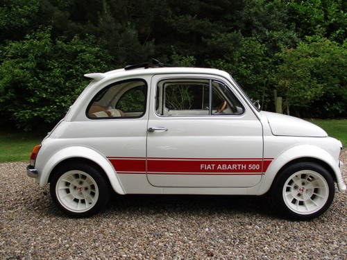 Fiat 500 -Abarth Evocation-1969 -full restoration  For Sale