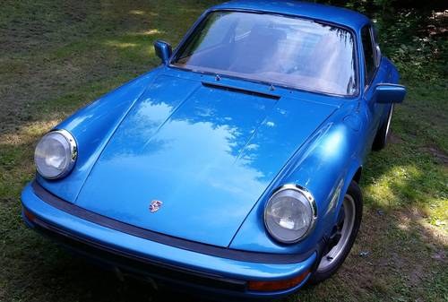 1978 Porsche 911SC Coupe Rare Minerva Blue metallic In vendita