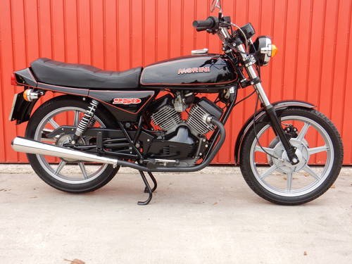MOTO MORINI 2C 250cc V TWIN 1981 MATCHING FRAME AND ENGINE N For Sale