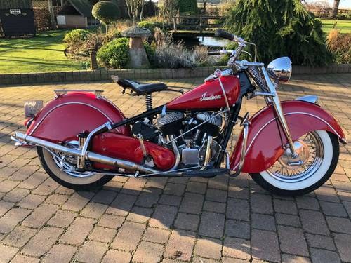 INDIAN CHIEF 1947 STUNNING For Sale