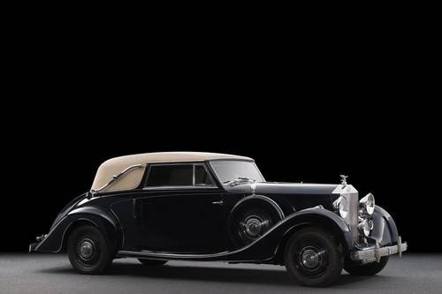 1939 Rolls-Royce Wraith faux cabriolet Vanvooren For Sale by Auction