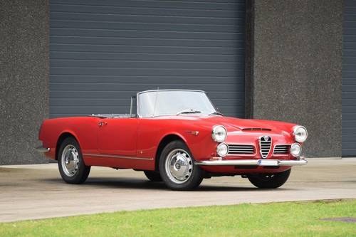 1962 Alfa Romeo 2600 Spider Touring For Sale by Auction