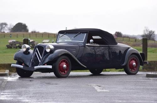 1939 Citroën Traction 11B Cabriolet For Sale by Auction