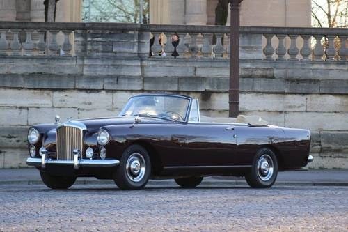 1962 Bentley Continental S2 cabriolet Park Ward For Sale by Auction