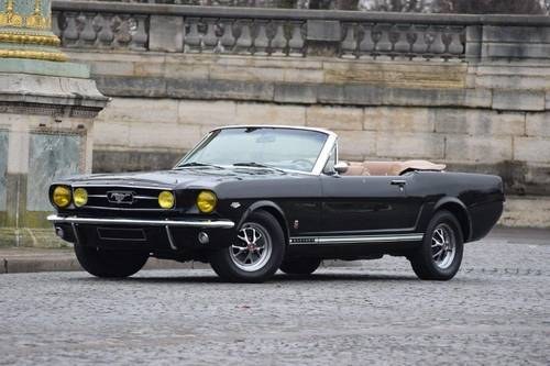 1966 Ford Mustang GT 289 cabriolet - Henry Ford II For Sale by Auction