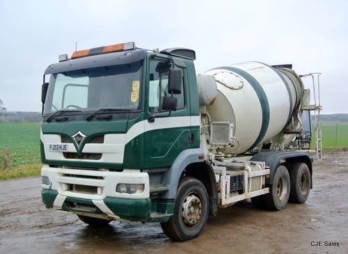Concrete Mixer Truck - Foden - 6 x 4. Big Cat Engine. 2003. SOLD