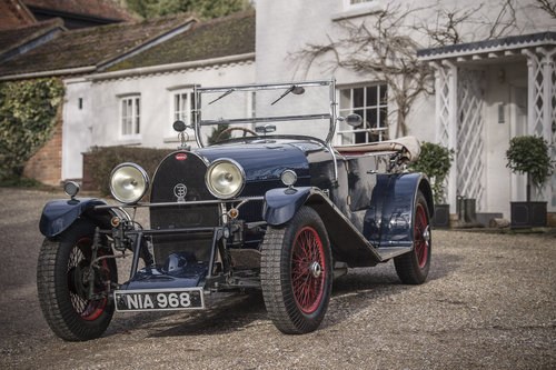 1971 Teal Bugatti Type 44 4-seater For Sale by Auction
