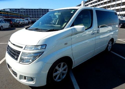 2003 NISSAN ELGRAND E51 3.5 VG * 8 SEATER CAMPER VERY LOW MILEAGE SOLD
