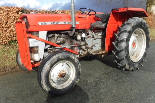 1972 MASSEY FERGUSIN 135 VERY TIDY ALL WORKS SEE VID CAN DROP SOLD