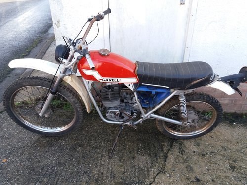 1970s Garelli KL50 cross unfinished project For Sale