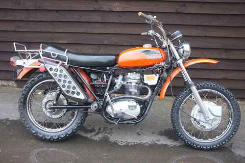 Triumph Trail Blazer T25T 1971 Bran Find. Totally standard a SOLD