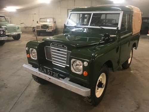 1972 Land Rover® Series 3 Truckcab (JLN) RESERVED SOLD