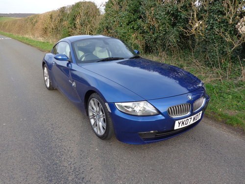 2007 A STUNNING 24,000 MILE BMW Z4 COUPE 3.0 SI MANUAL ! In vendita