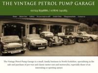 The Vintage Petrol Pump Garage
