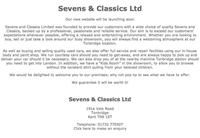 Sevens & Classics LTD image