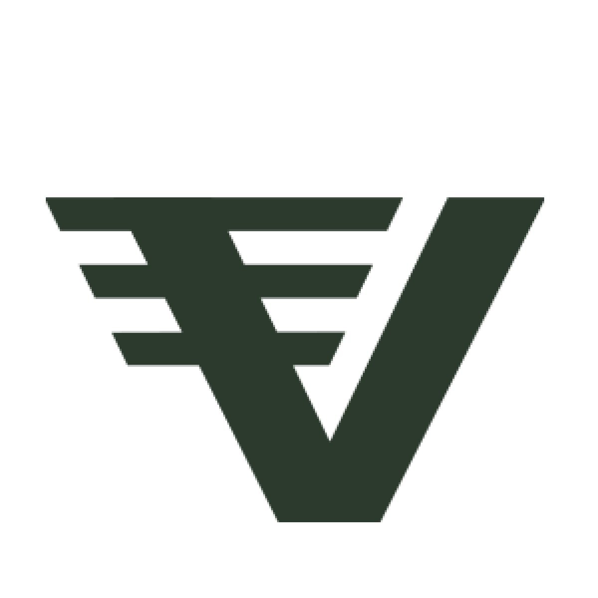 Inverted EV logo
